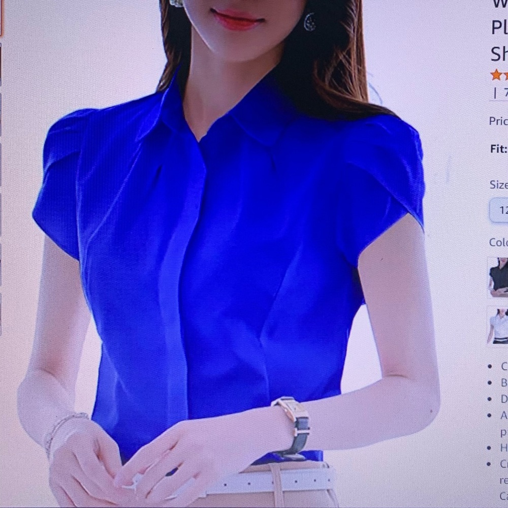 Button down blouse